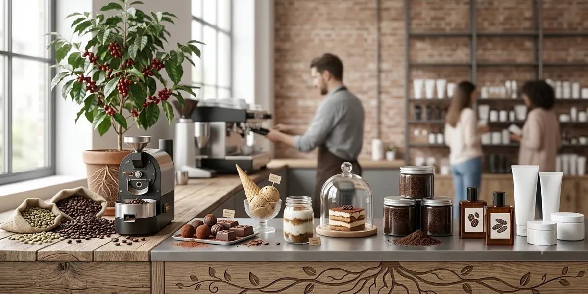 Le café au coeur de l’alimentation et la cosmétique